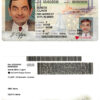 Fake USA Rhode Island state Driver License Template | PSD Layer-Based