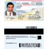 Fake USA State New Mexico Driver License Template | PSD Layer-Based