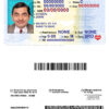 Fake USA Texas Driver License Template | PSD Layer-Based