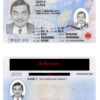 Fake USA Wisconsin Driver License Template | PSD Layer-Based