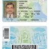 Fake USA Wyoming state Driver License Template (2020 – present) | PSD Layer-Based