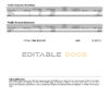 USA Fedex invoice template in Word and PDF format, fully editable