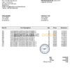 Germany Hardcore Merchandise invoice template in Word and PDF format