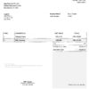 USA IBM invoice template in Word and PDF format, fully editable