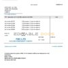 Ireland Ultratech Pvt Ltd invoice template in Word and PDF format, fully editable
