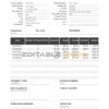 USA Lowe’s Pro Supply wholesale company pay stub Word and PDF template
