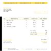 USA Meituan invoice template in Word and PDF format, fully editable
