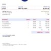 USA Moutai invoice template in Word and PDF format, fully editable