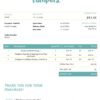 USA Pampers invoice template in Word and PDF format, fully editable