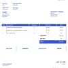 USA Qualcomm invoice template in Word and PDF (.doc and .pdf) format