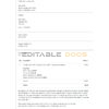 Ireland Shutterstock invoice template in Word and PDF format, fully editable