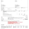 USA Toyota invoice template in Word and PDF format, fully editable