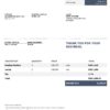 USA Springeld Limited invoice template in Word and PDF format, fully editable