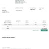USA Sterneld Consultancy invoice template in Word and PDF format, fully editable