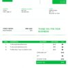 USA TD invoice template in Word and PDF format, fully editable