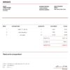 USA Texas Instruments invoice template in Word and PDF format, fully editable