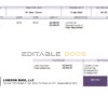 UK biking company employee sheet template in Word and PDF format