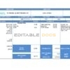 United Kingdom flywheel & driftwood company employee sheet template in Word and PDF format