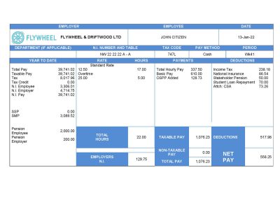 United Kingdom flywheel & driftwood company employee sheet template in Word and PDF format