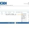 USA Amgen biotechnology company pay stub Word and PDF template