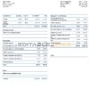 USA Aurora Specialty Textiles Group textile company pay stub Word and PDF template