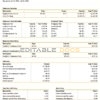 USA Caesars Entertainment casino and resort company pay stub Word and PDF template