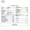 USA Merck & Co. pharmaceutical company pay stub Word and PDF template