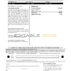 USA Verizon invoice template in Word and PDF format, fully editable