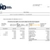 USA building company employee sheet template in Word and PDF format