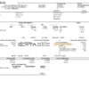USA educational company employee sheet template in Word and PDF format