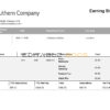 USA electric company employee sheet template in Word and PDF format