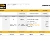 USA food production company employee sheet template in Word and PDF format