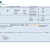 USA media company employee sheet template in Word and PDF format
