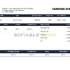 USA printing company employee sheet template in Word and PDF format