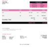 USA LJ Builders Co. invoice template in Word and PDF format, fully editable