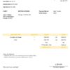USA Mathew Autostation invoice template in Word and PDF format, fully editable
