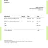 USA Moore Inc. invoice template in Word and PDF format, fully editable