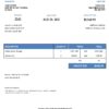 USA Silver Corp. invoice template in Word and PDF format, fully editable