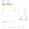 USA The Elm Premier invoice template in Word and PDF format, fully editable