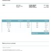 USA TrackCart invoice template in Word and PDF format, fully editable