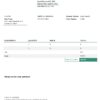 USA Valerie Inc. invoice template in Word and PDF format, fully editable