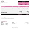 USA Vista Legal Services invoice template in Word and PDF format, fully editable