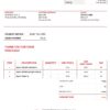 USA Xfinity invoice template in Word and PDF format, fully editable