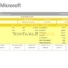 USA technologies company employee sheet template in Word and PDF format