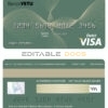 Fillable Angola Banco Yetu bank visa card debit card Templates | Layer-Based PSD