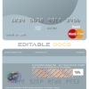 Fillable Australia Aveo bank mastercard debit card Templates | Layer-Based PSD