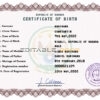 Authentic Rwanda Birth Certificate Template | Customize and Download Online