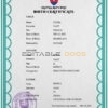 Authentic Slovakia Birth Certificate Template | Customize and Download Online