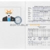 Azerbaijan dog Fake PSD Passport | Instant Download