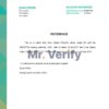 Download Azerbaijan Amrahbank Bank Reference Letter Templates | Editable Word